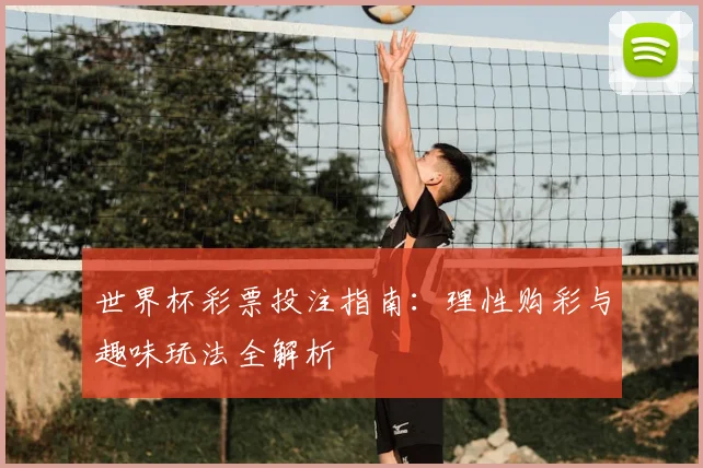 世界杯彩票投注指南:理性购彩与趣味玩法全解析